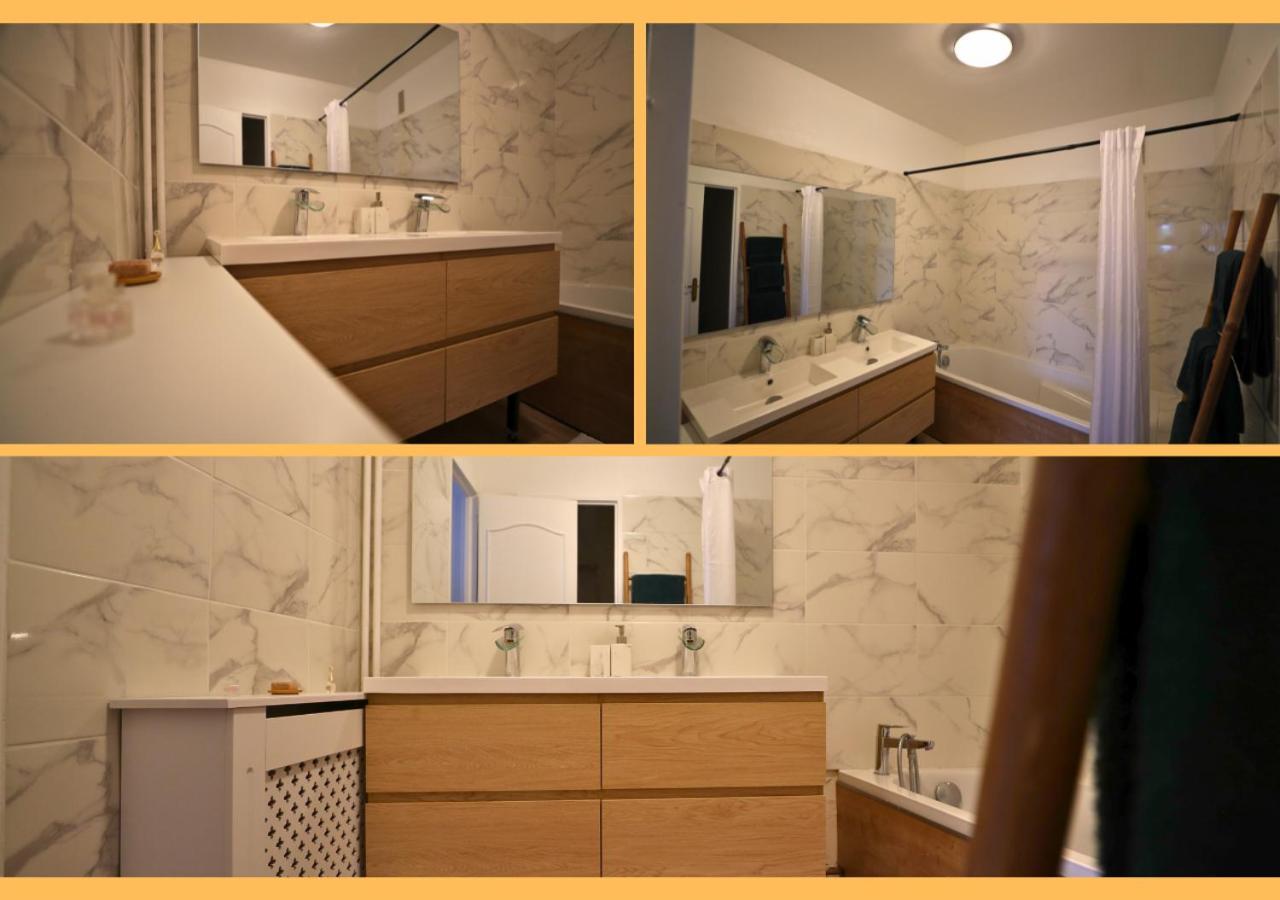 Cocon Parisien Au Plessis - Court De Tennis Prive Apartment Le Plessis-Bouchard ภายนอก รูปภาพ